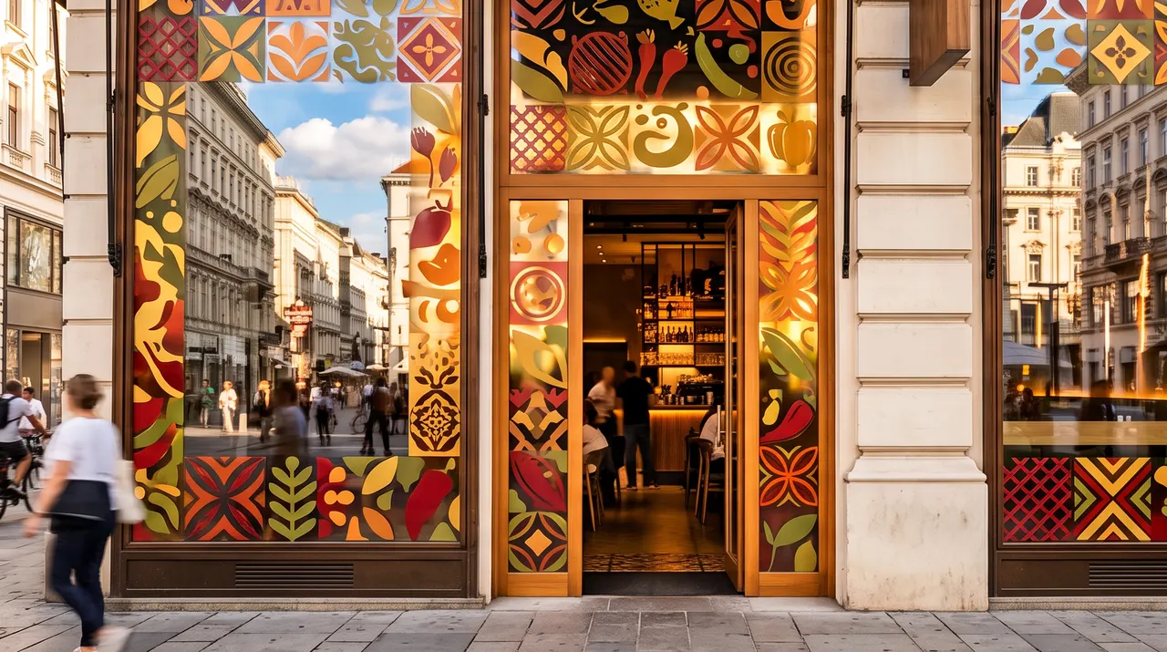 Schaufenster & Glasdekor — Ladenlokal